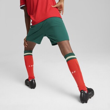 PUMA regular Παντελόνι φόρμας 'Portugal 2025' σε πράσινο