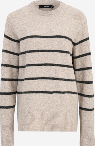 Pull-over 'VMFLAWLESS' Vero Moda Tall en beige : devant