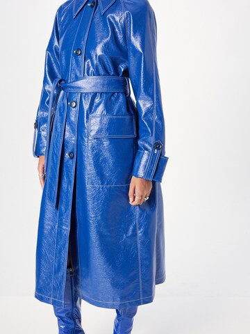 Nasty Gal Between-seasons coat in Blue