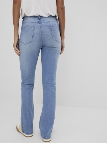 bonprix Slimfit Jeans in Blauw