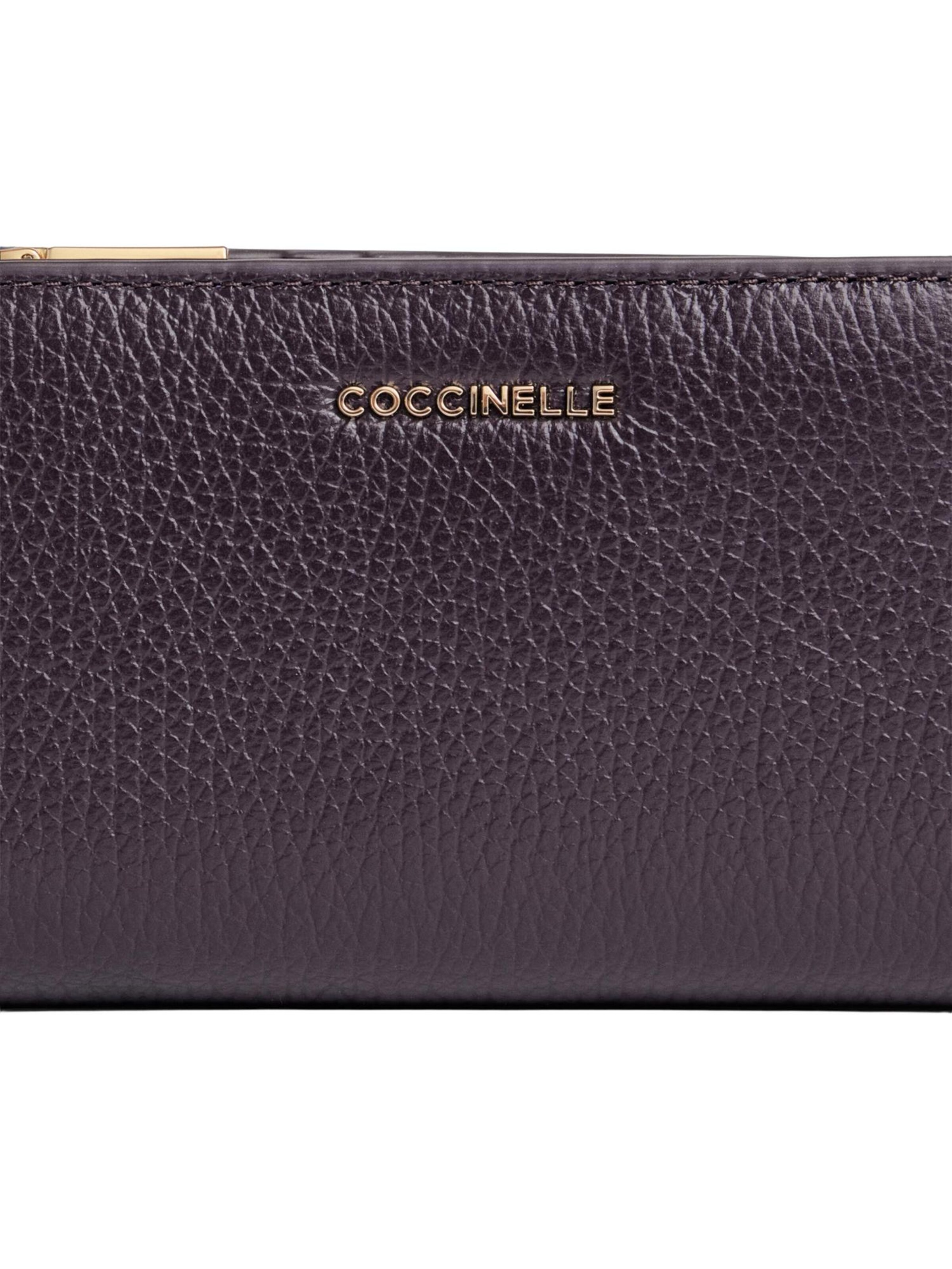 Portamonete 'COCCINELLE METALLIC 5' di Coccinelle in rosso