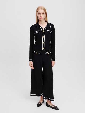 Karl Lagerfeld Wide leg Trousers in Black