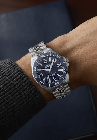 Orologio analogico 'DeepWater Arctic' di TIMEX in blu: frontale