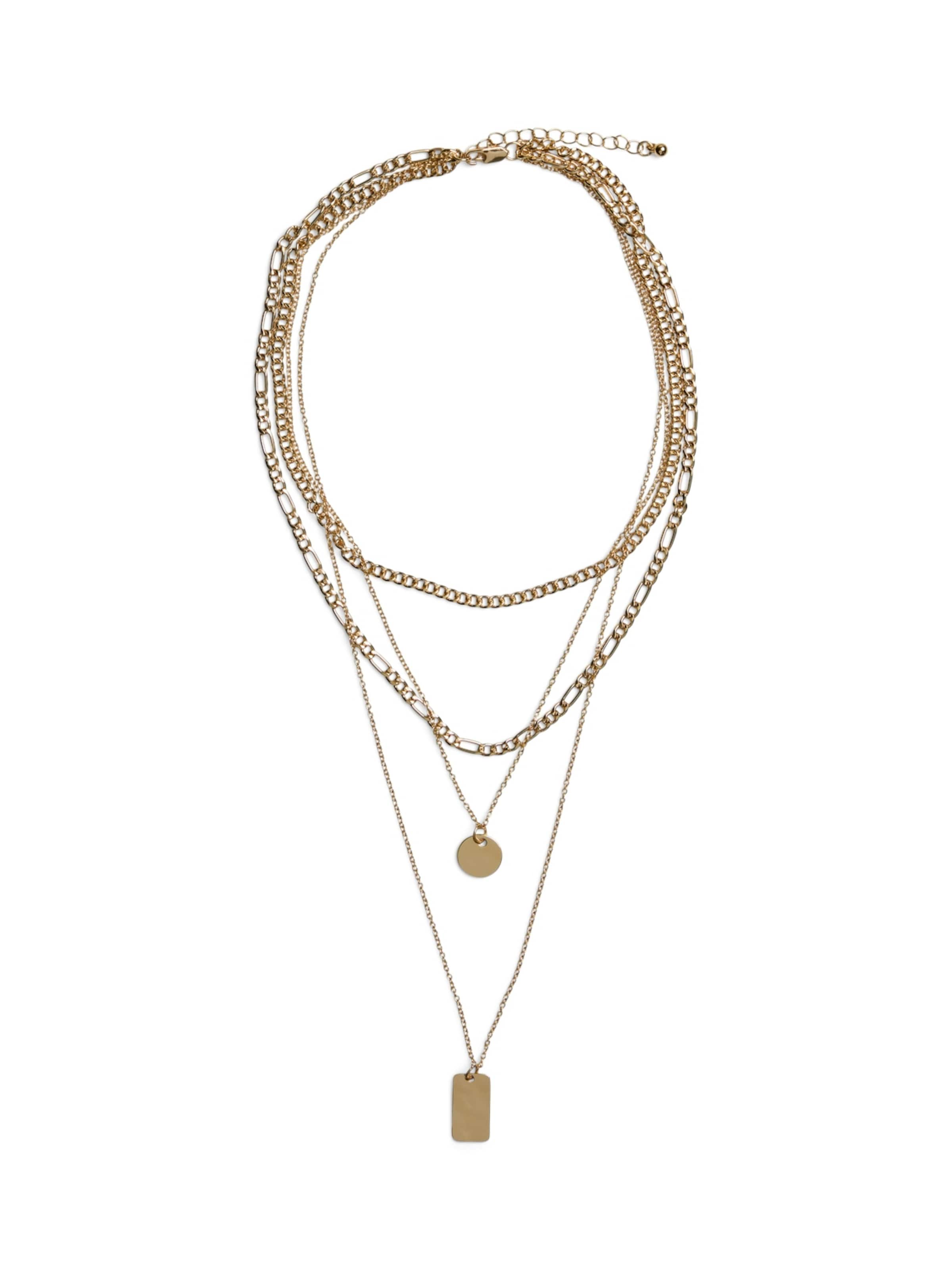 PIECES Necklace 'PCOKIA' in Gold: front