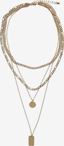 PIECES Halsband 'PCOKIA' i guld: framsida