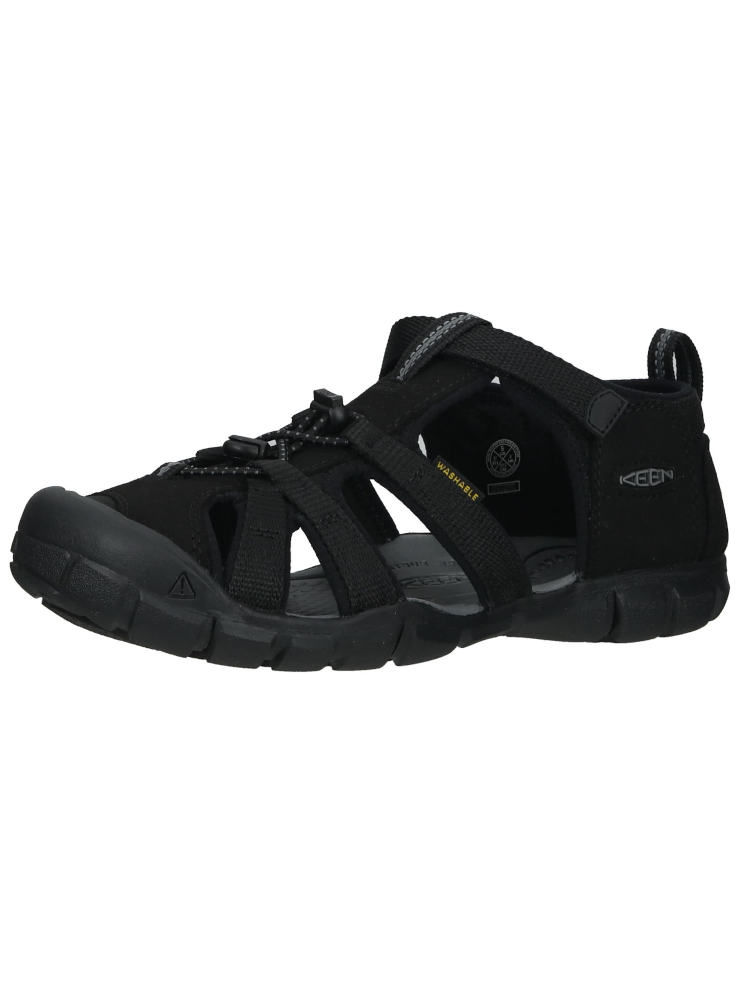 KEEN - Sandalias 'SEACAMP II' en negro: frente