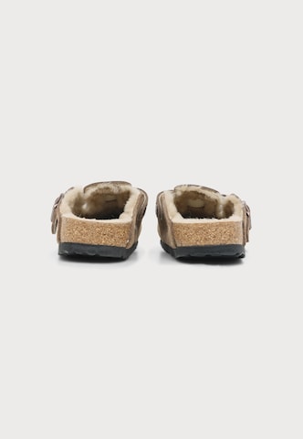 BIRKENSTOCK Nizki natikači 'Boston Shear LEVE' | rjava barva