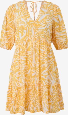 Robe d’été comma casual identity en jaune : devant