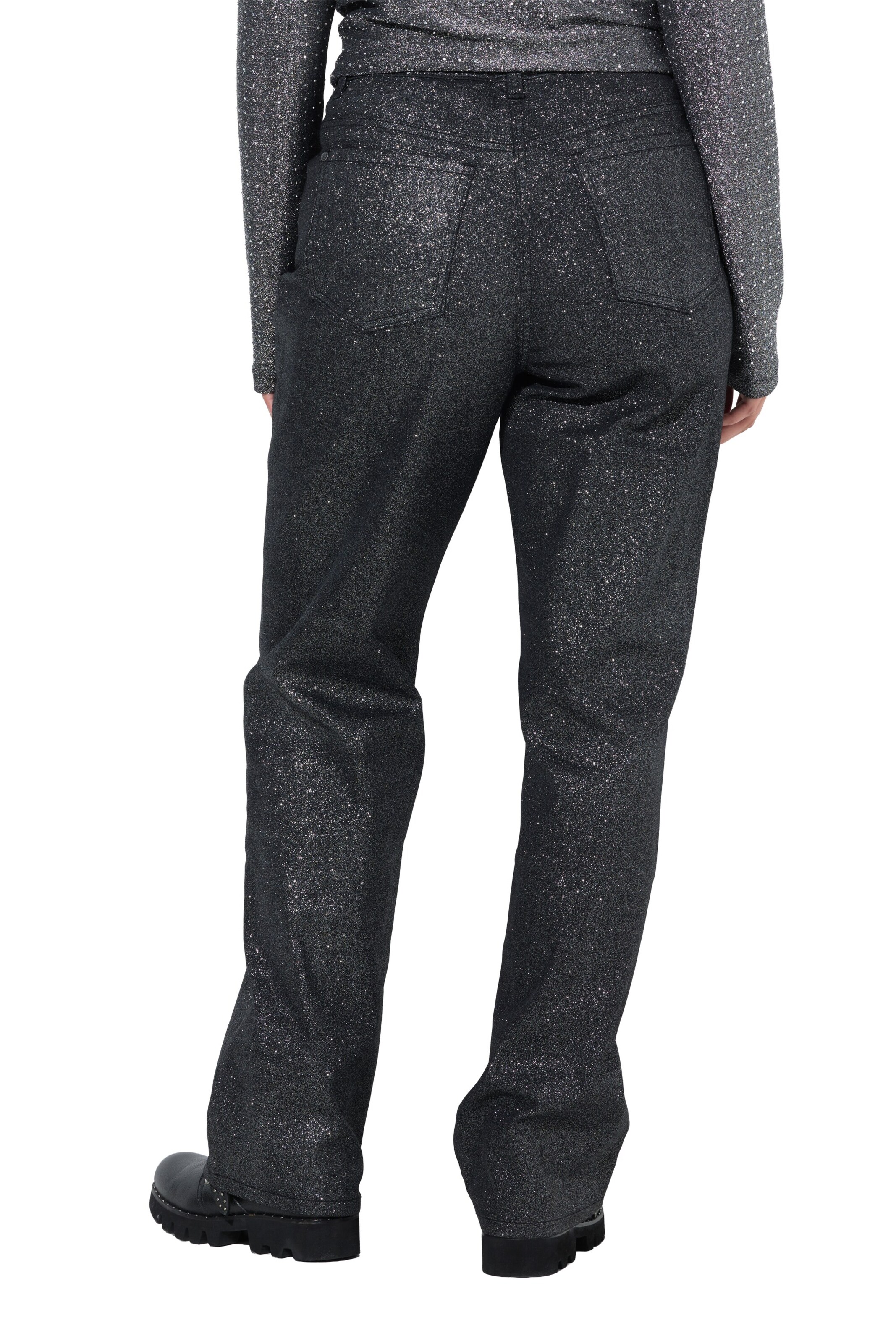 Ulla Popken Regular Trousers in Black
