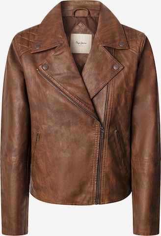 Veste mi-saison 'Stacy' Pepe Jeans en marron : devant