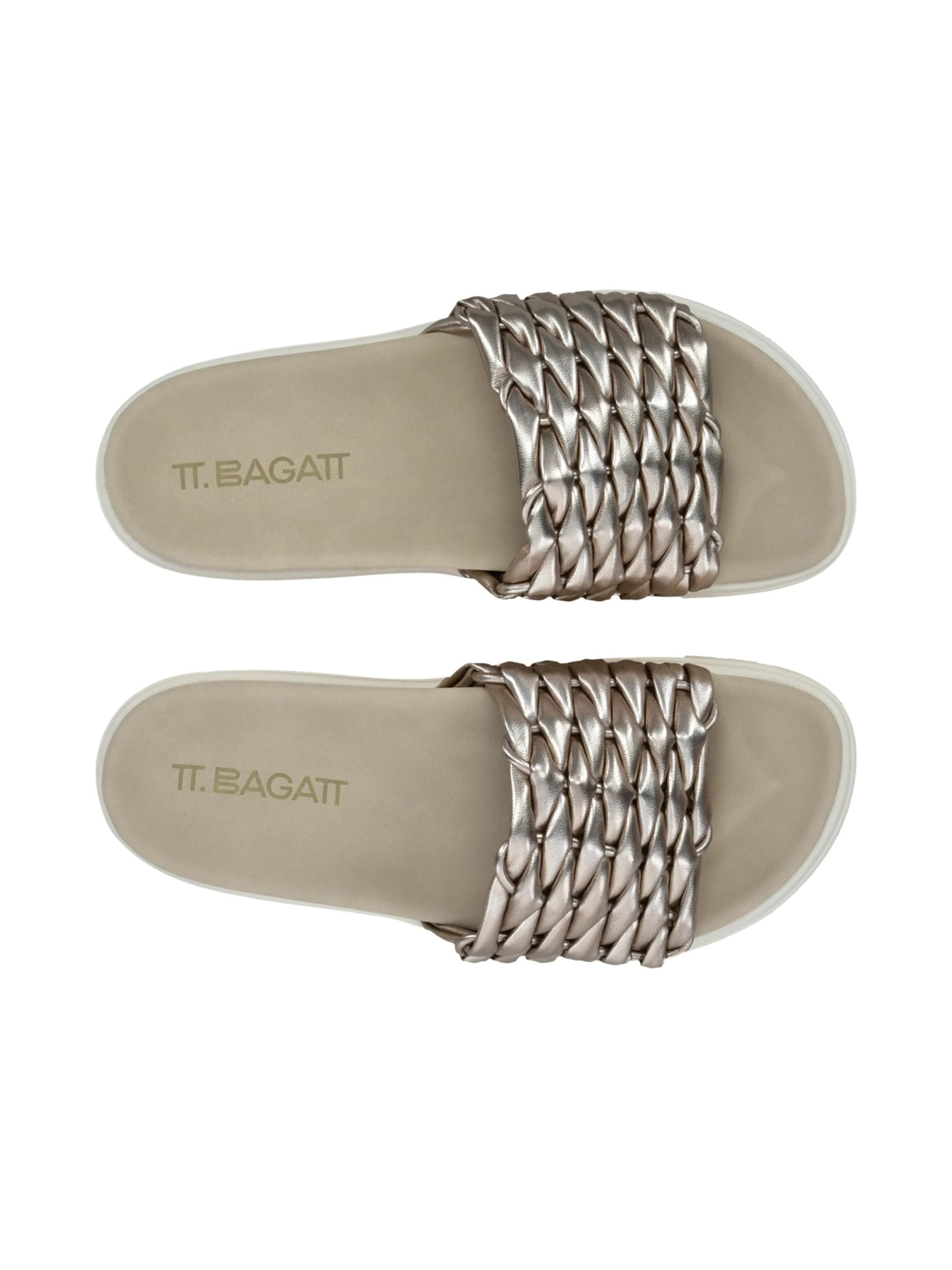 TT. BAGATT Nizki natikači | srebrna barva
