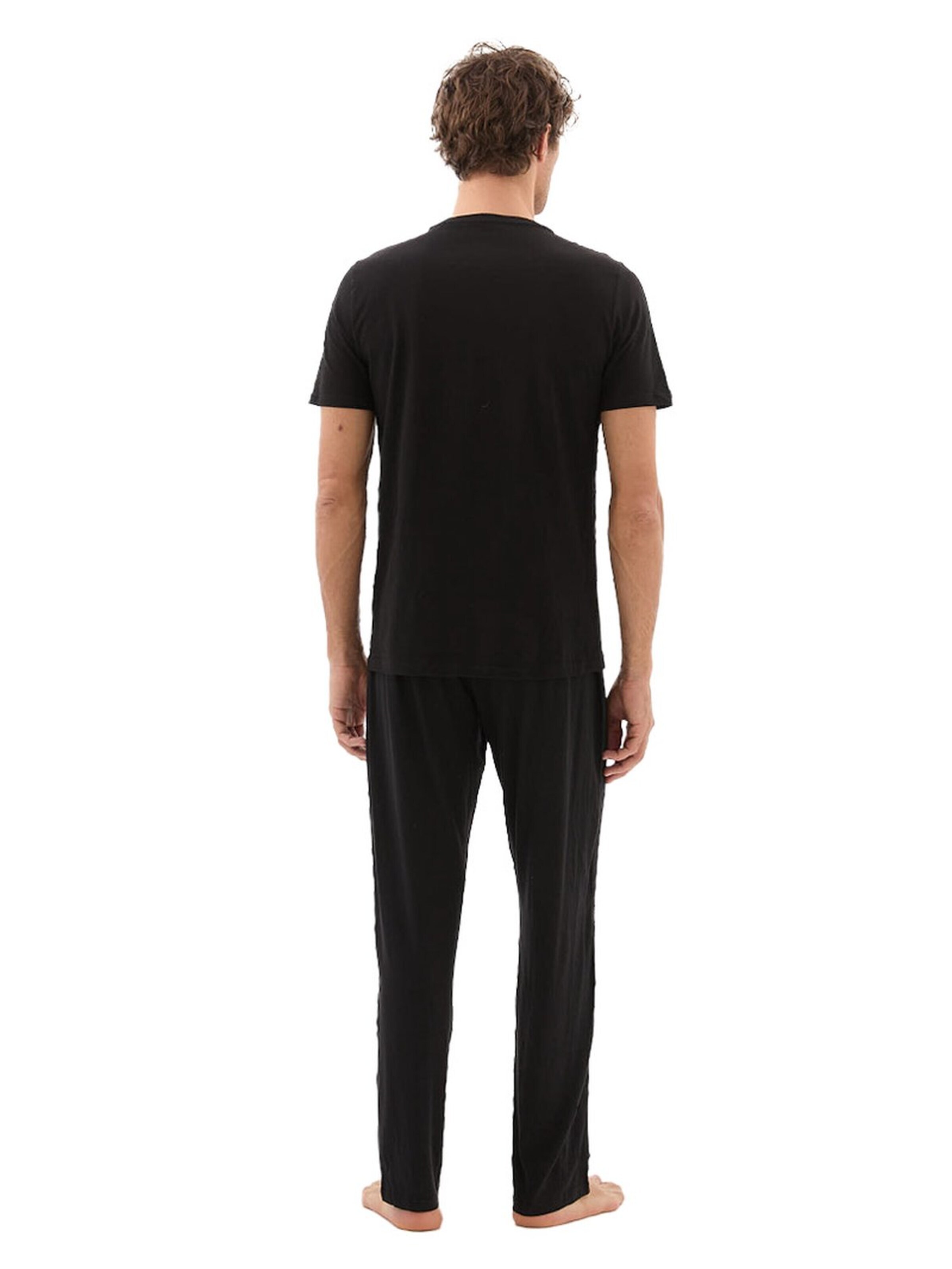 Blackspade Long Pajamas in Black