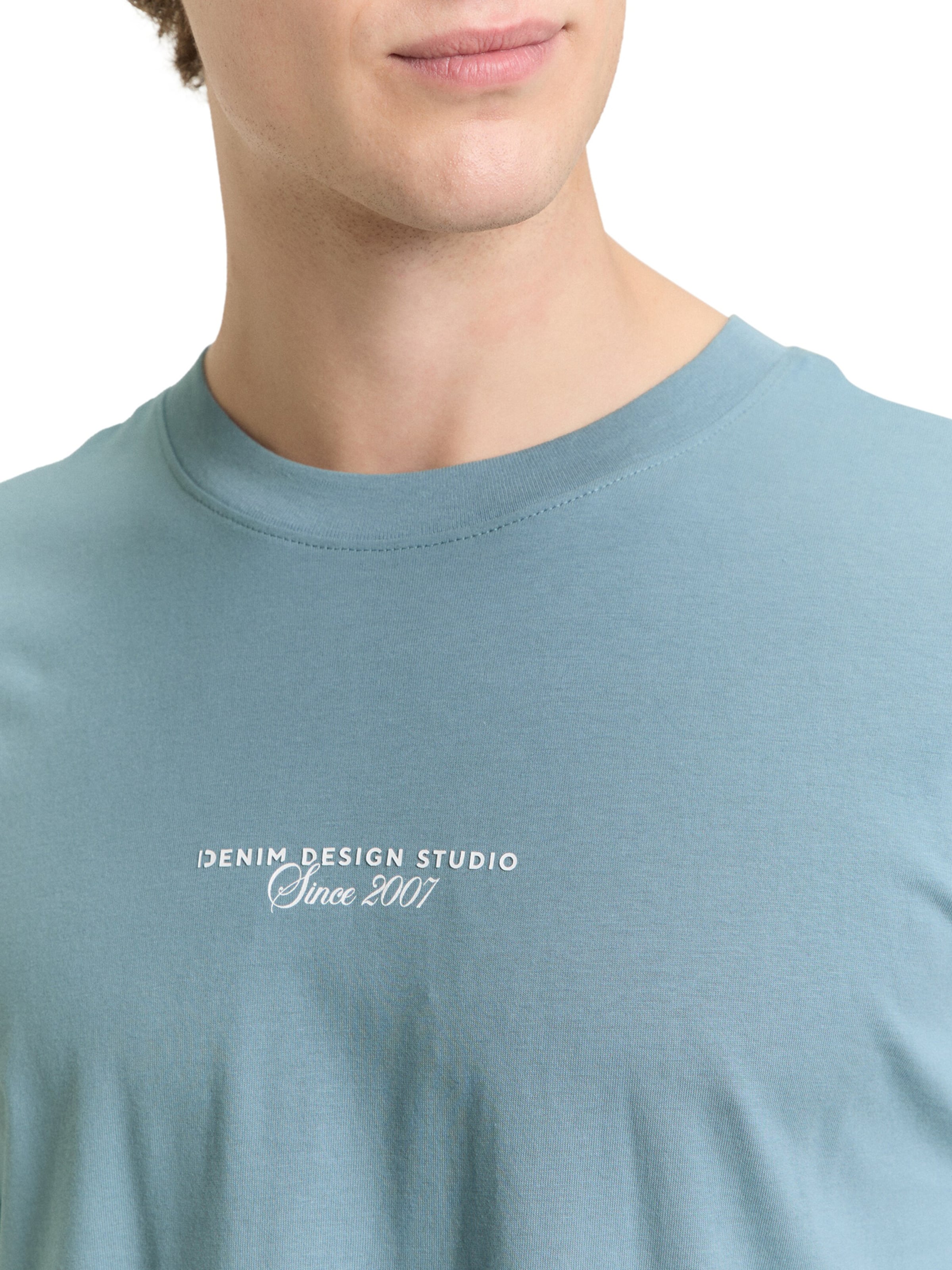 TOM TAILOR DENIM Shirt in Blauw