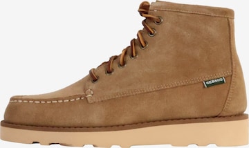 SEBAGO Boots 'Sebago Tala Mid Suede Lederstiefelette' in Beige: front