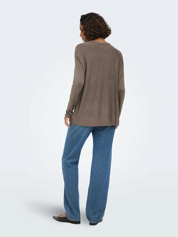 JDY Sweater 'JDYNew Behave' in Brown