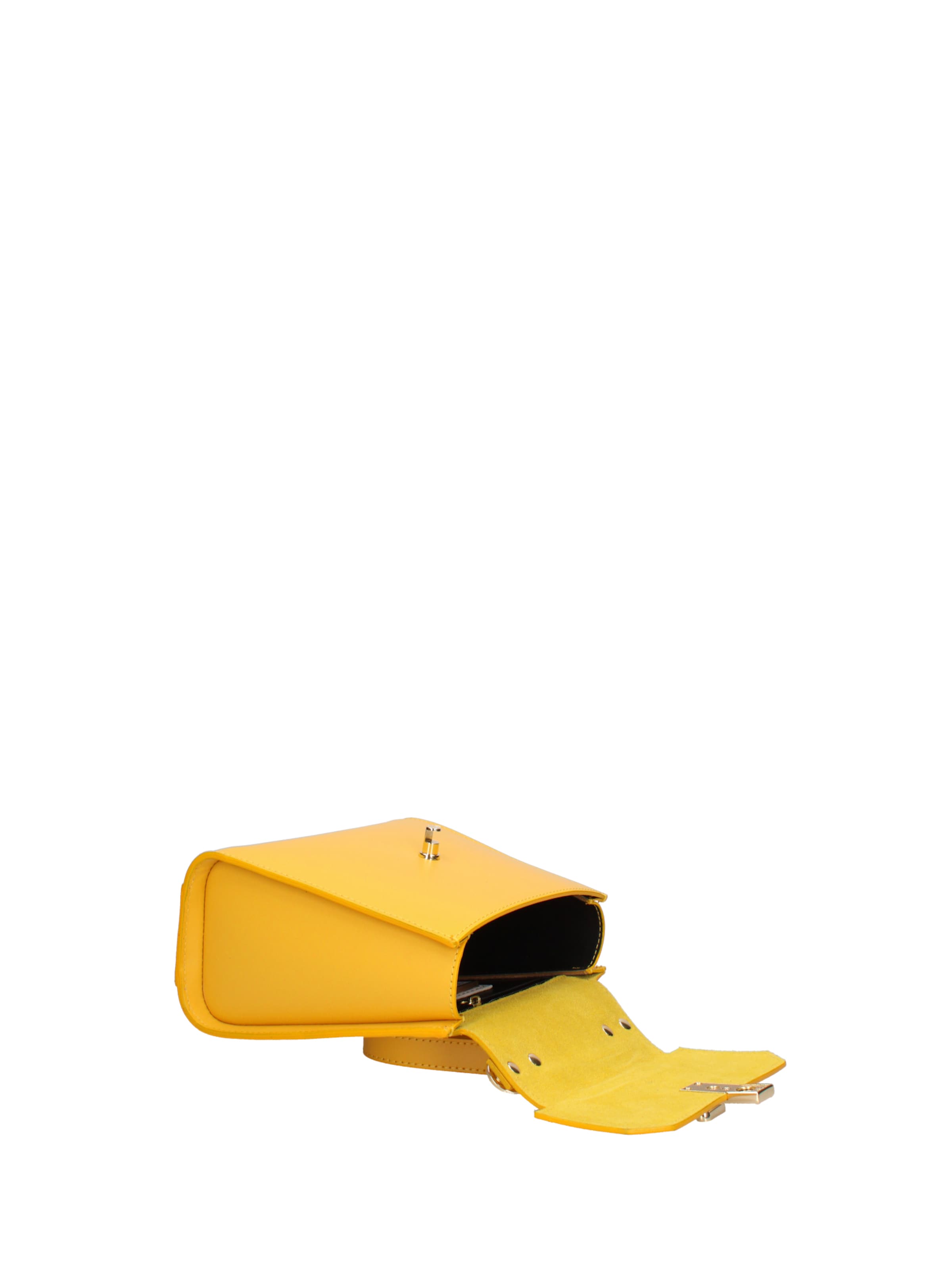 Viola Castellani Handtas in Geel