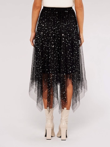 Jupe 'Tulle Hanky' Apricot en noir