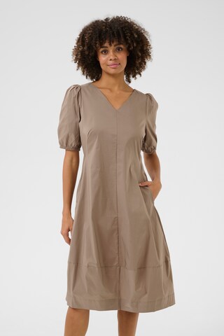 CULTURE Kjole 'Antoinett' i beige: forside