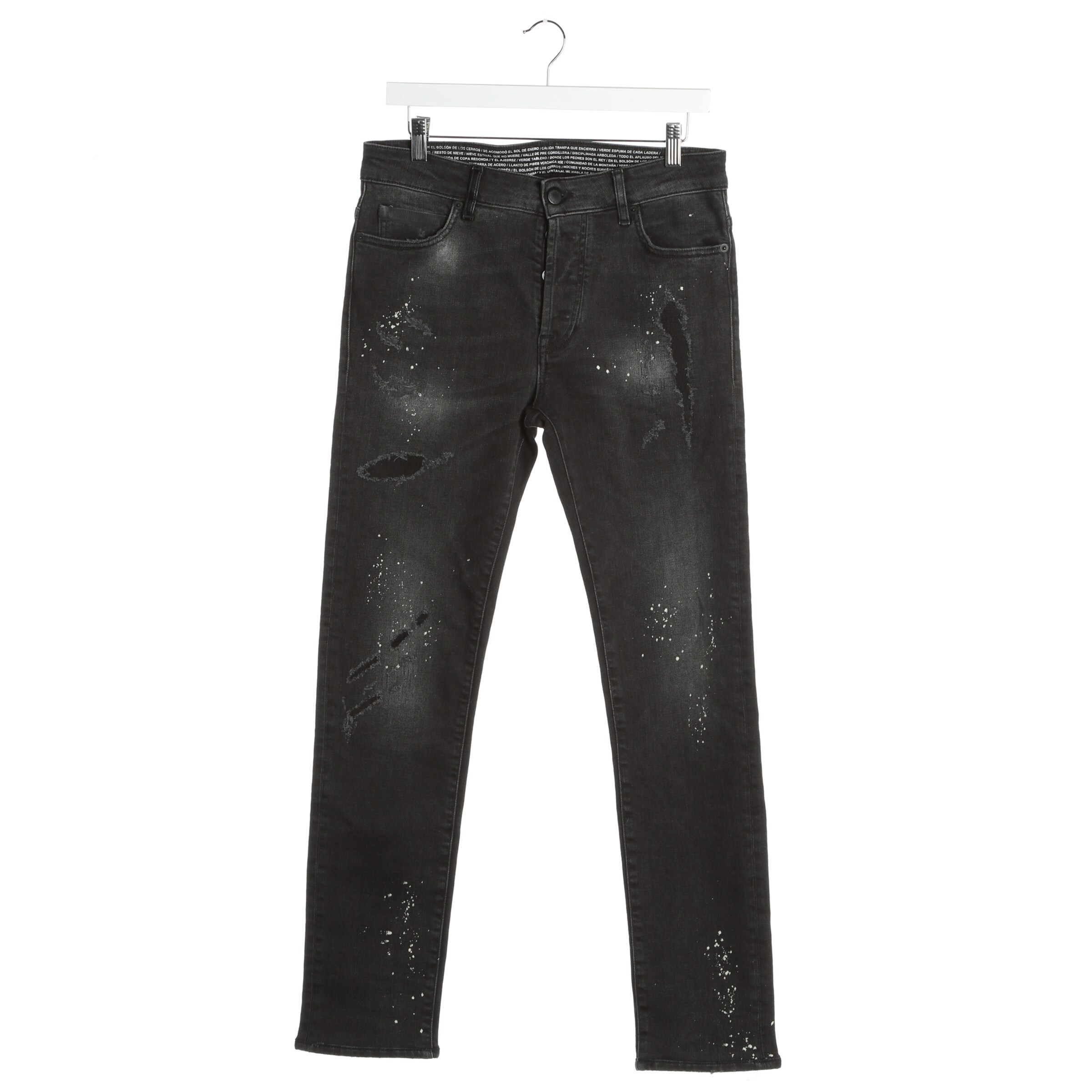 Marcelo Burlon Jeans 32 in Grau: Vorderseite
