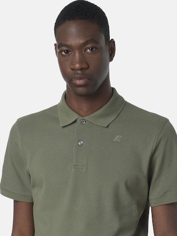 K-Way Shirt 'K-WAY AMEDEE PIQUE SLIM T-Shirt e Polo' in Groen