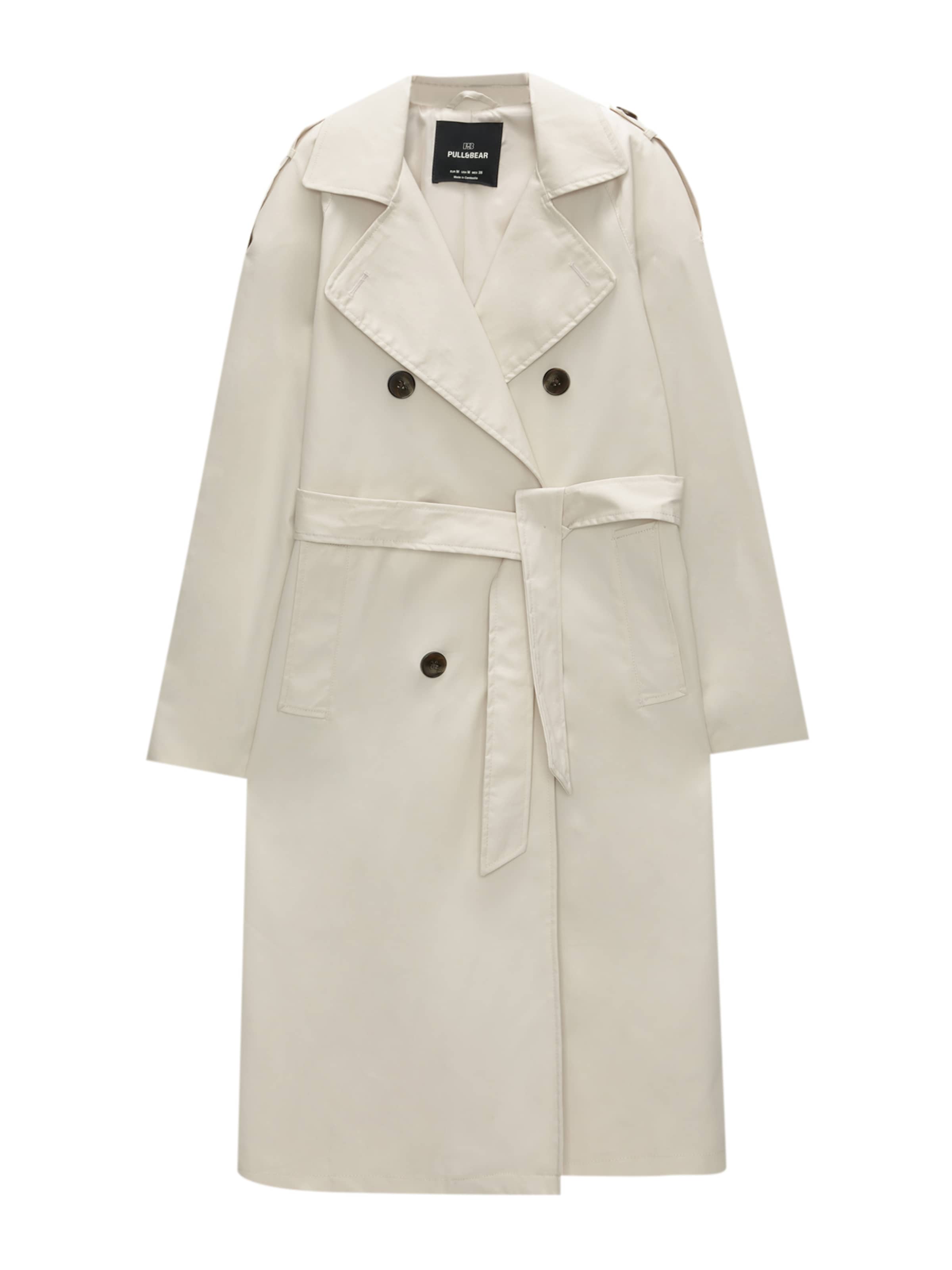 Pull&Bear Prijelazni kaput u svijetlobež, Pregled proizvoda