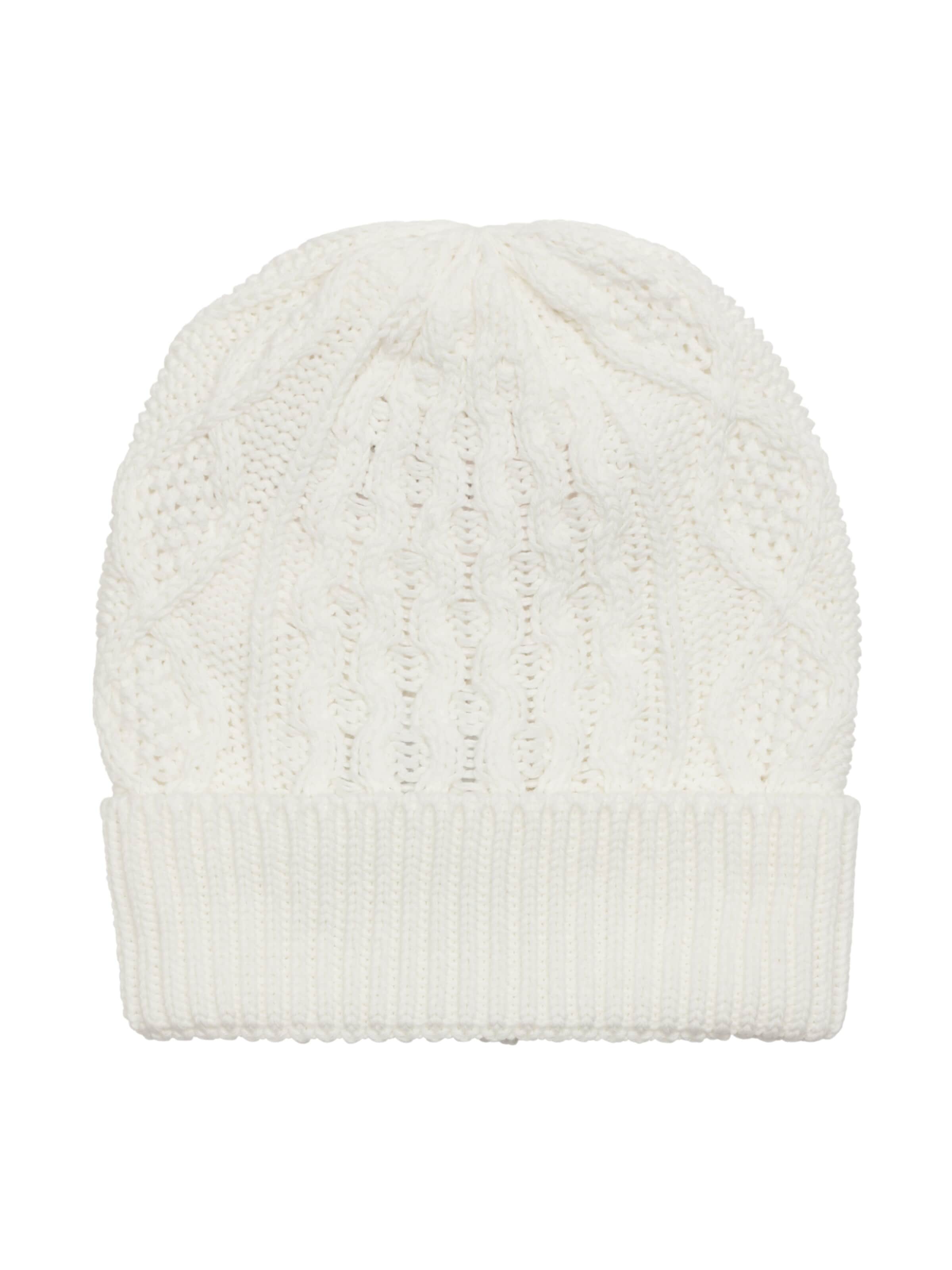 americandreams Beanie 'Billy' in White: front