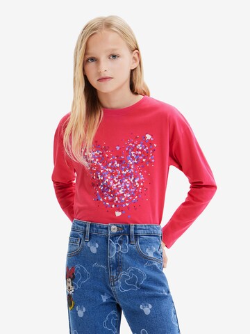 Desigual T-shirt i röd: framsida