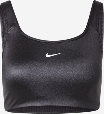 NIKE - Bustier Sujetador deportivo en negro: frente