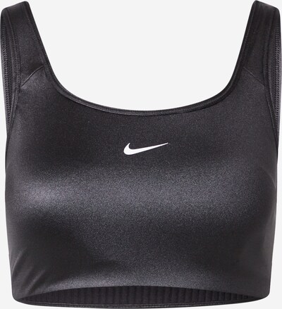 NIKE Sportovní podprsenka - černá / bílá, Produkt