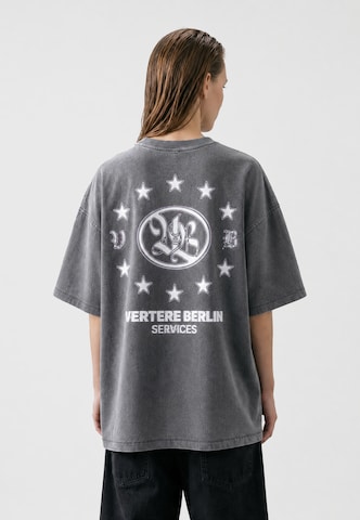 Vertere Berlin Shirt 'SPECTRA' in Grey: back