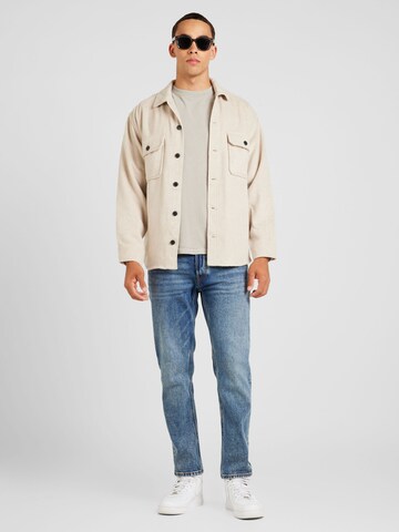 Abercrombie & Fitch Shirt 'NOVELTY' in Beige