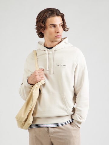 Lyle & Scott Bluzka sportowa w kolorze beżowy: przód