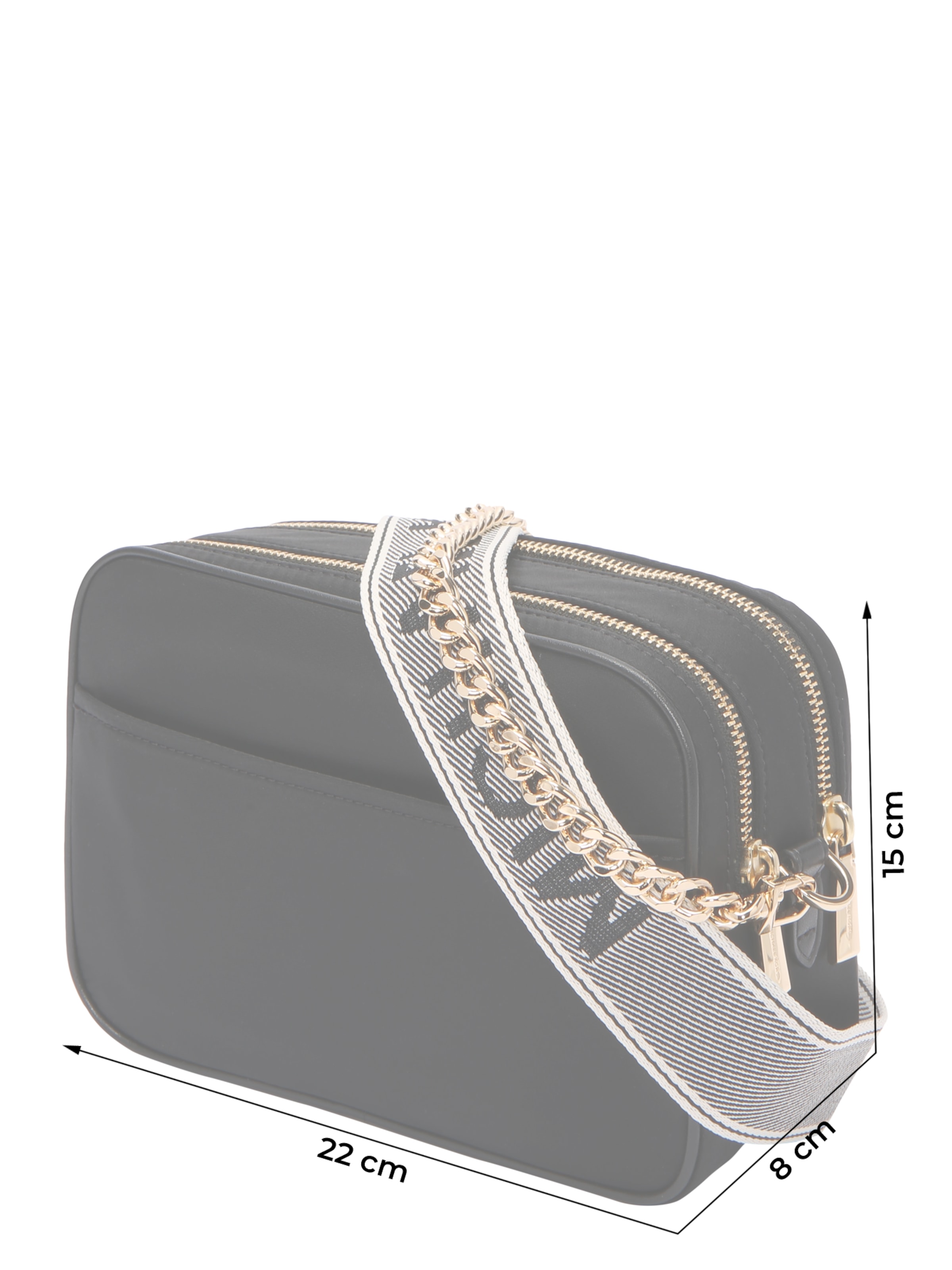 MICHAEL Michael Kors Чанта с презрамки в черно