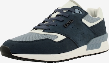 BJÖRN BORG Athletic Shoes 'R140 BLK' in Blue: front
