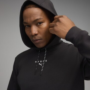 PUMA Sweatshirt 'Puma x Hyrox Cloudspun' in Schwarz