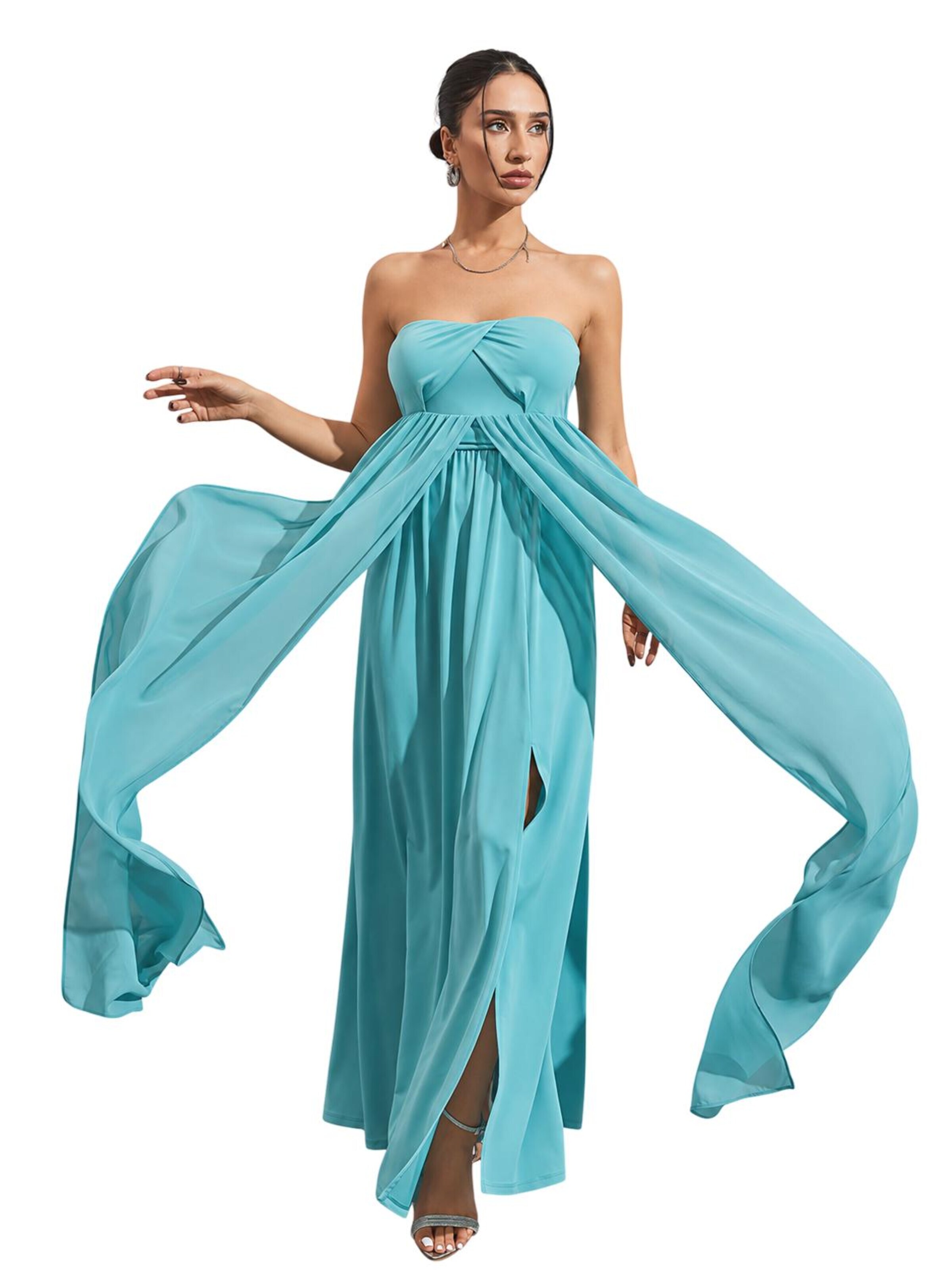Ocoza Dress in Blue
