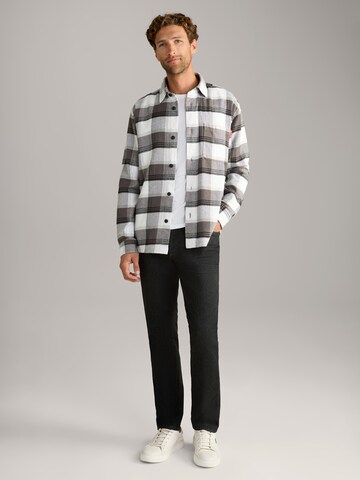 JOOP! Jeans Regular fit Button Up Shirt 'Hagon' in Grey