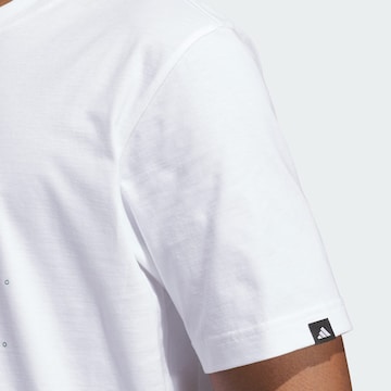ADIDAS SPORTSWEAR Tričko 'Holiday Shop' – bílá
