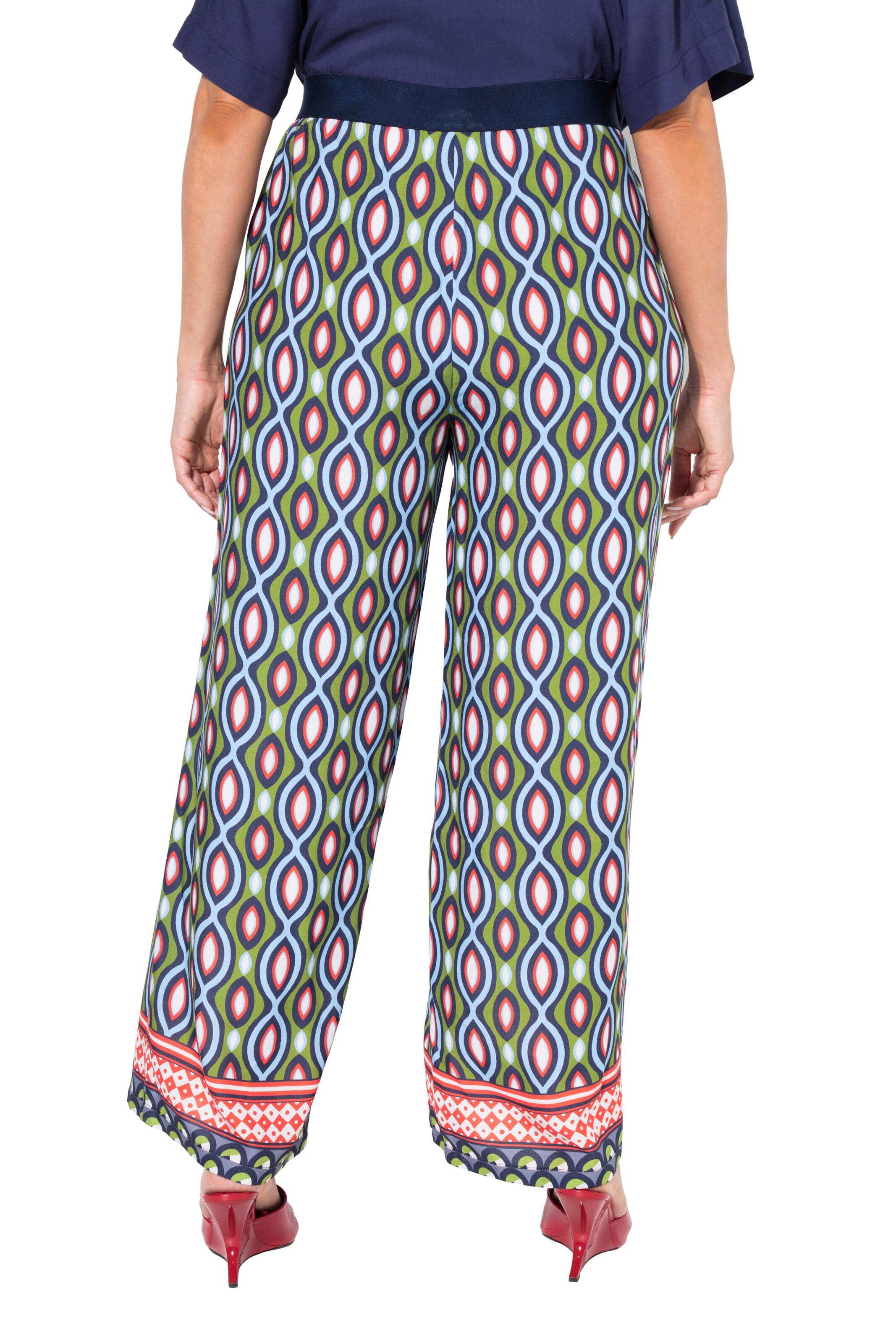 Ulla Popken Pyjamabroek in Gemengde kleuren