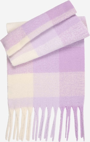 Fular de la ABOUT YOU pe mov: față