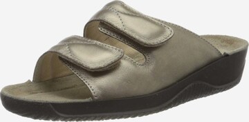 ROHDE Mules in Green: front