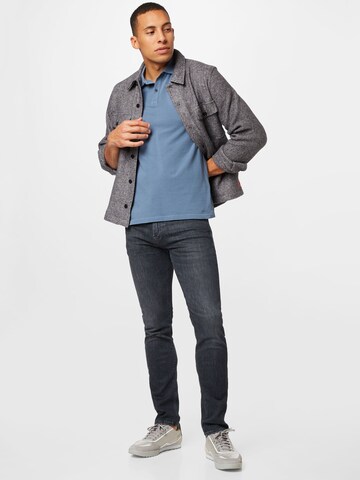 BOSS Orange Regular fit Shirt 'Prime' in Blauw