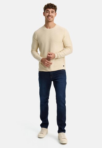 INDICODE JEANS Sweater ' Macedonio ' in Beige