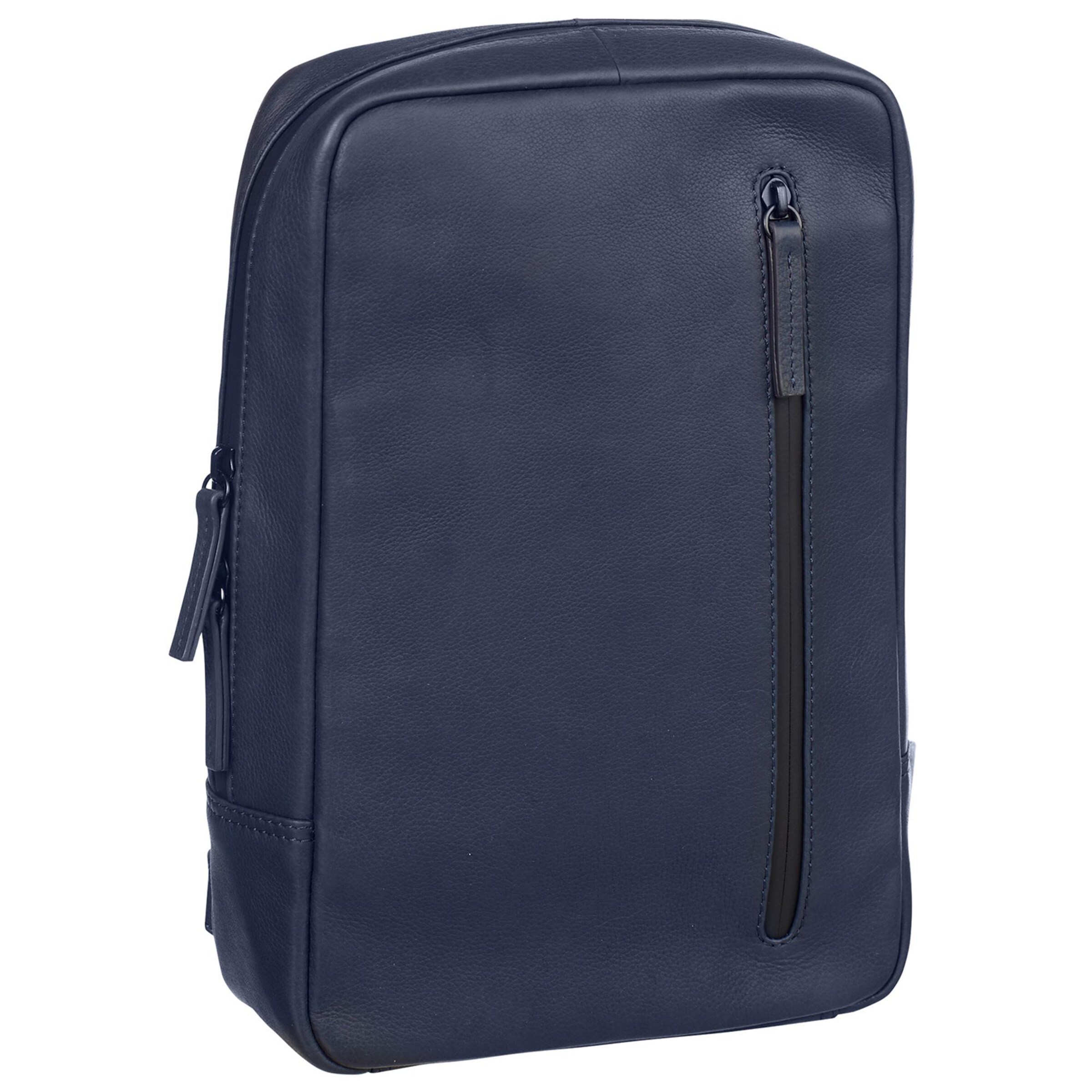 Sac à bandoulière 'Den Haag' LEONHARD HEYDEN en bleu : devant