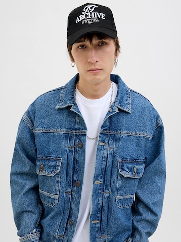 JACK & JONES Кепка 'JACFRAME HAINES' в Черный