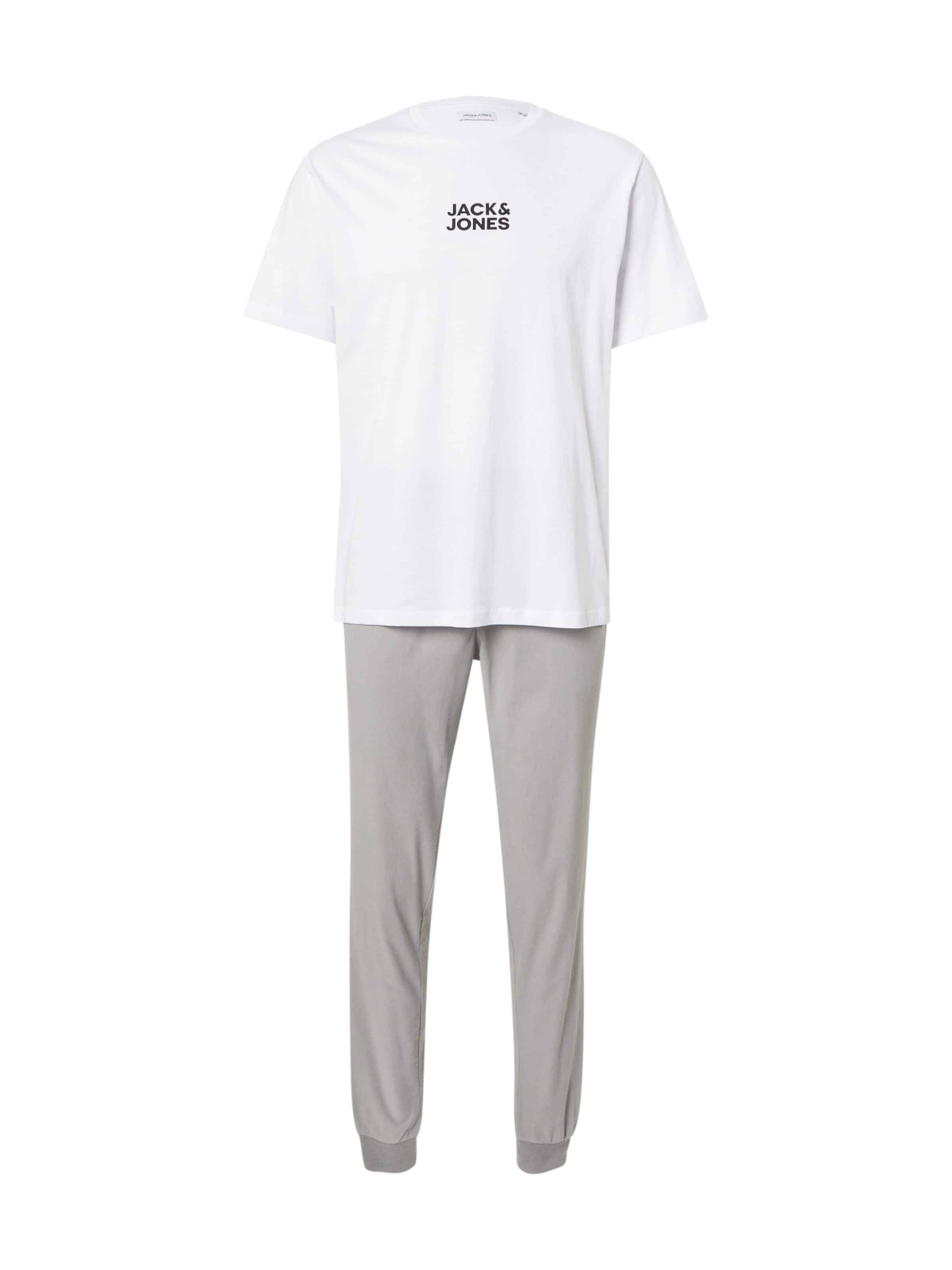 pelēks JACK &amp; JONES Mājas apģērbs &#x27;JACSOLID&#x27;: no priekšpuses