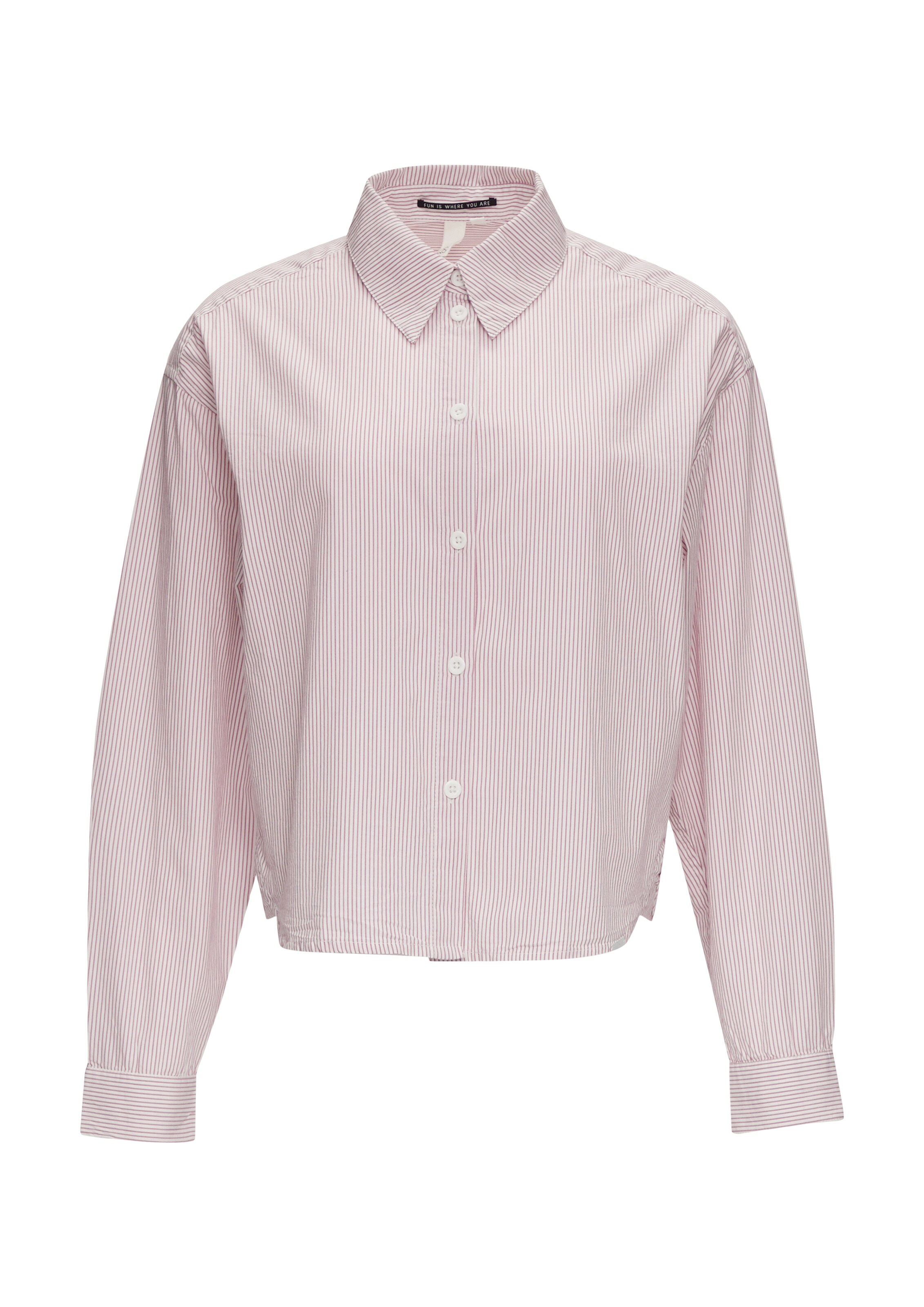 QS Bluse in Pink: Vorderseite