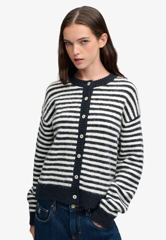 Cardigan Superdry & Co en bleu : devant