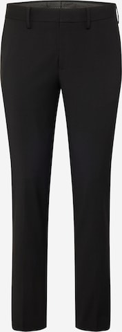 BURTON MENSWEAR LONDON - Slimfit Pantalón de pinzas 'Essential' en negro: frente