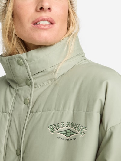 BILLABONG Winter Jacket 'Magic' in L in Anthracite / Pastel green / Light green, Item view